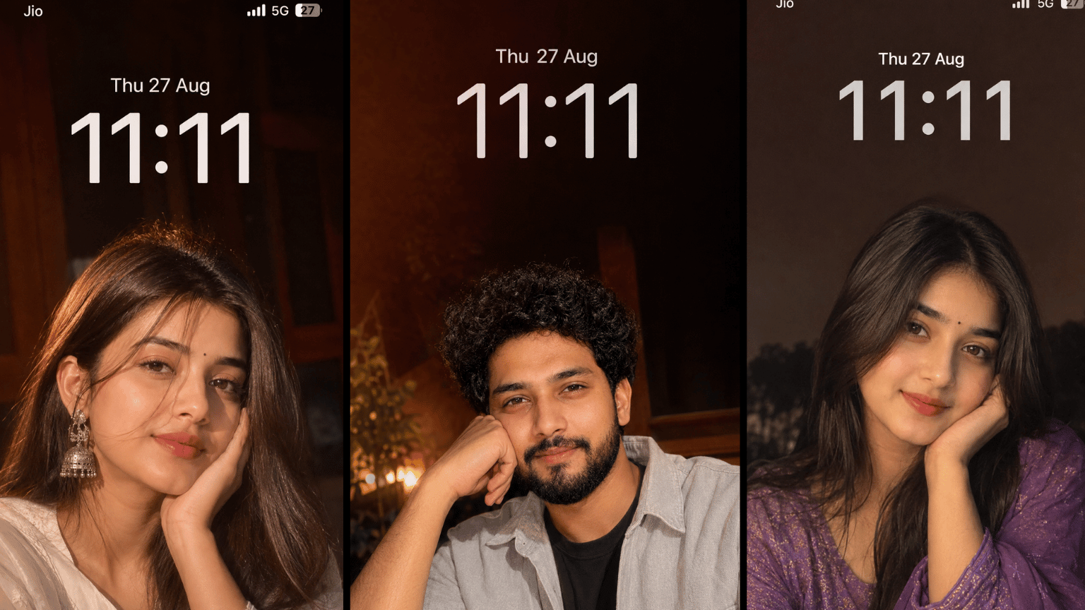 Best iPhone Selfie Wallpaper Dreamy Late-Night Aesthetic, Try in Gemini & ChatGPT