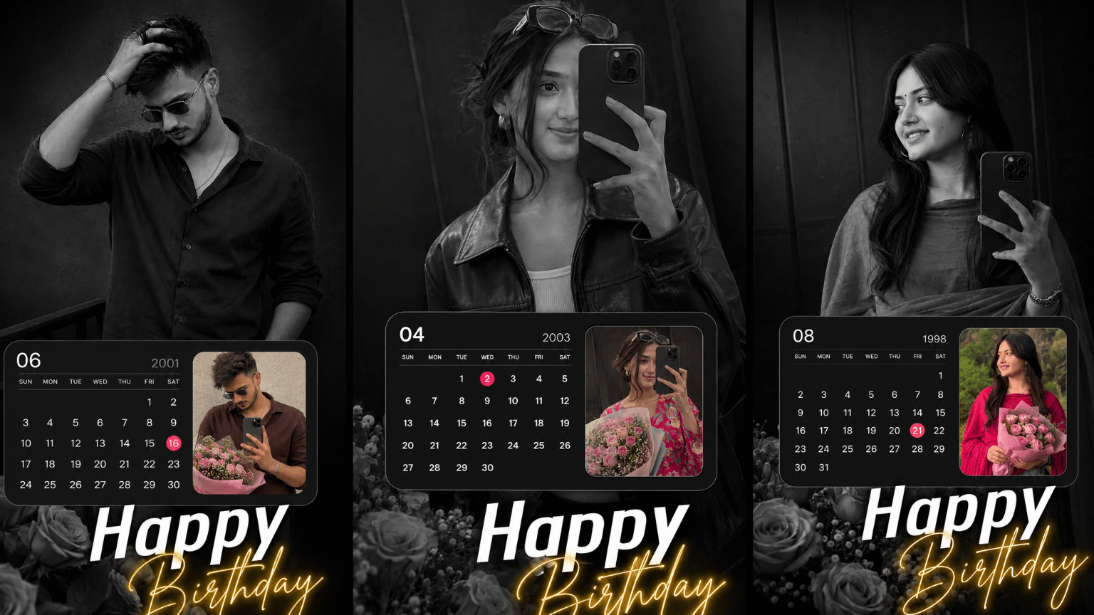 Dark Birthday Mirror Selfie AI Prompt 2026