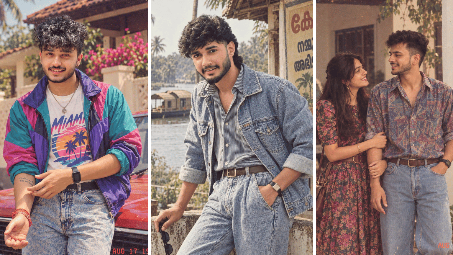 1980s Kerala Boys/Girls Prompt for Vintage Photos